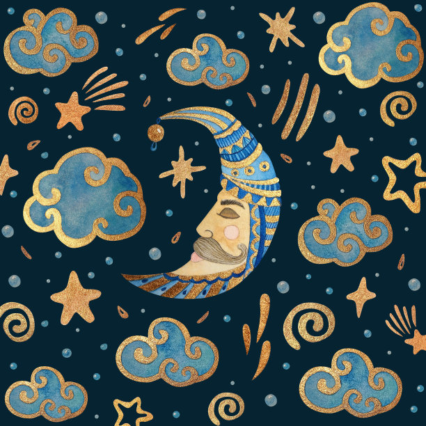 底图图案四方连续暗纹