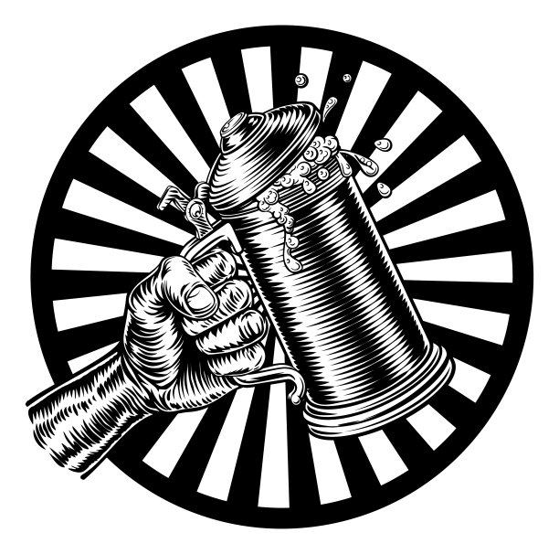 扎啤logo