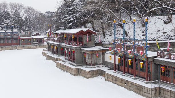 颐和园冬季雪景