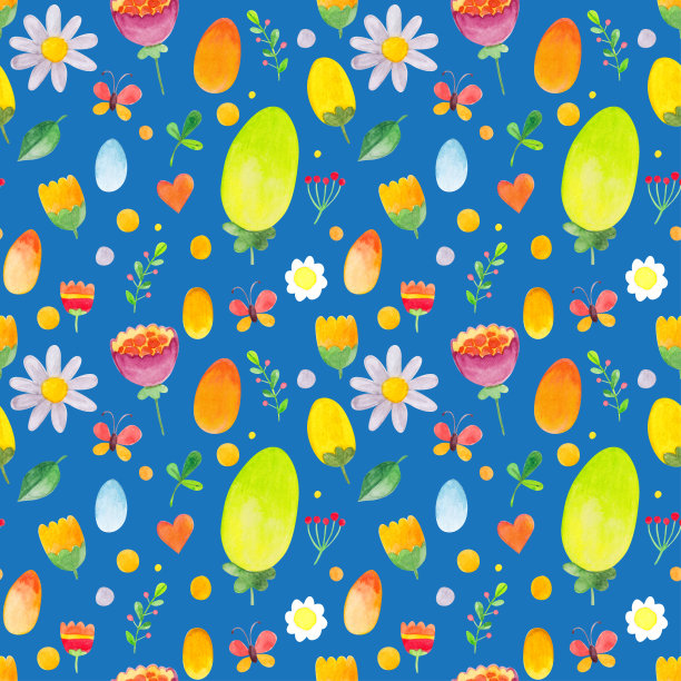 织物图案四方连续图