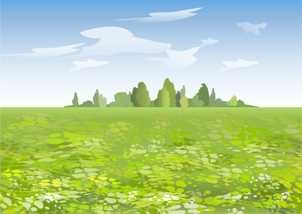 草坪风景图