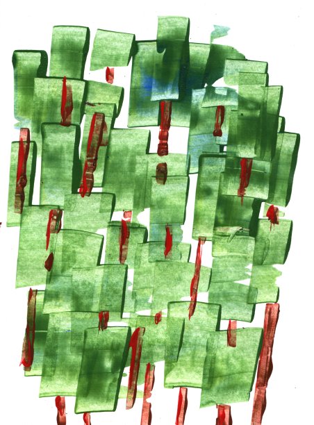 印尼水彩印尼插画