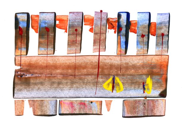 印尼水彩印尼插画