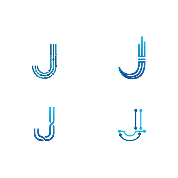 简约字母logo