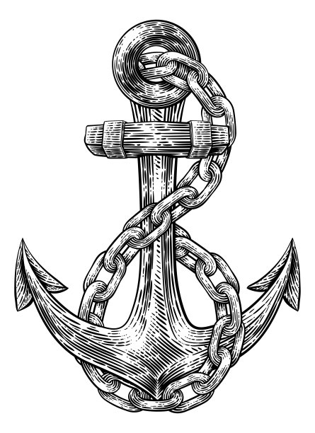 船锚logo