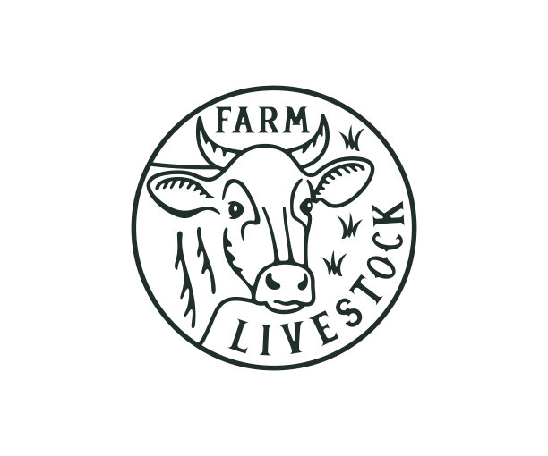 小奶牛logo设计