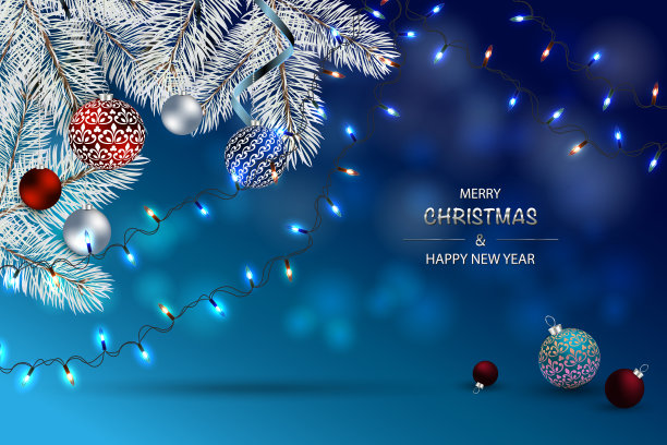 圣诞节促销海报