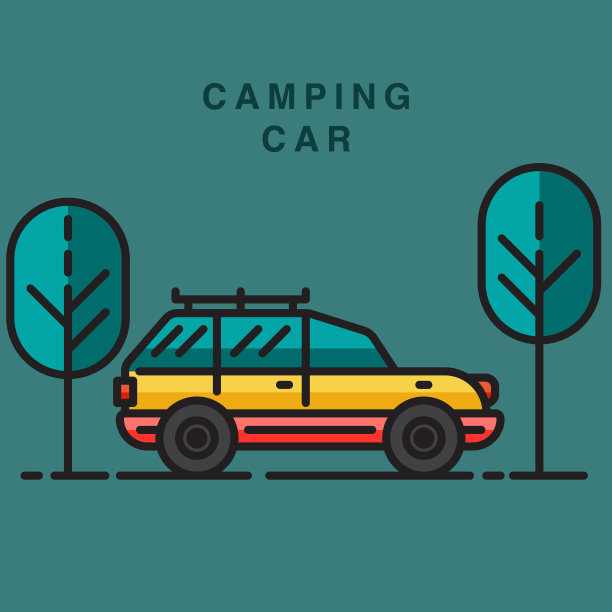 面包车字体设计