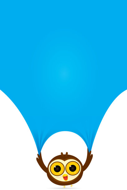 猫头鹰卡通标志