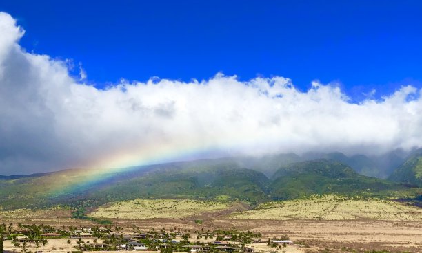 夏威夷毛伊岛美丽的热带风景
