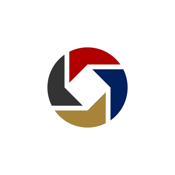 彩色字母logo