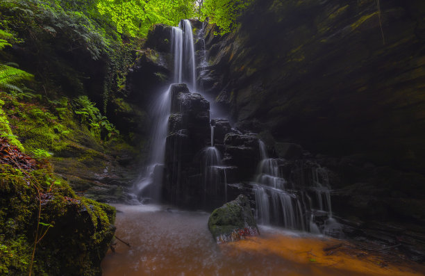 雾状水流