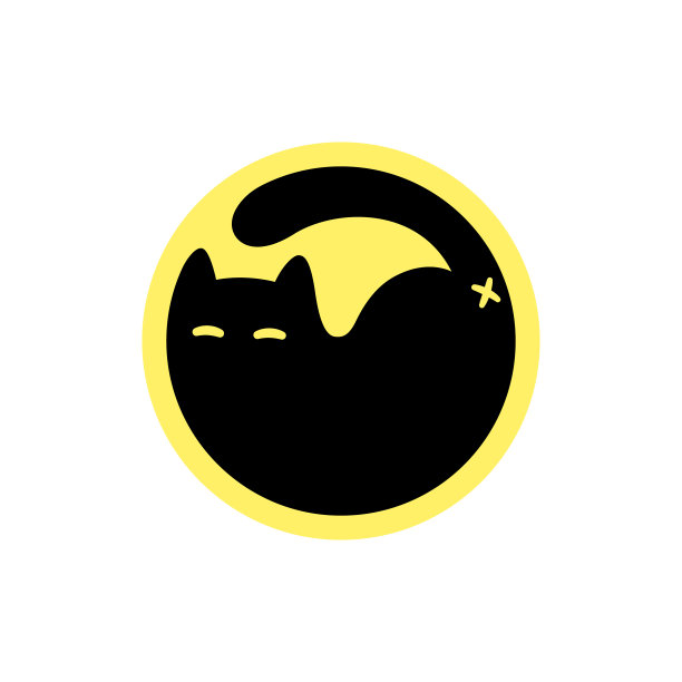 简约猫咪logo