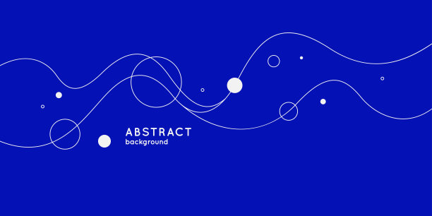 引领未来背景板蓝色