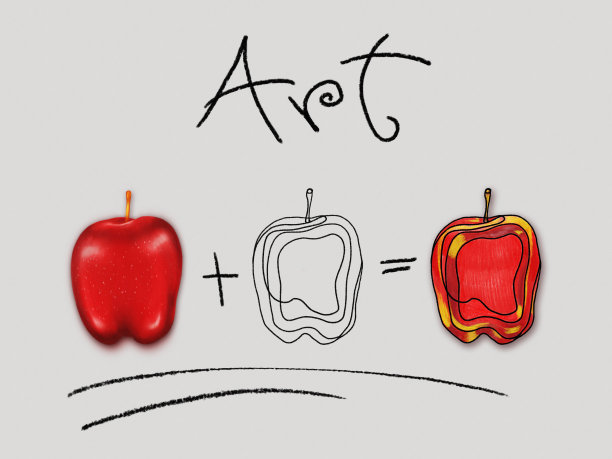 苹果装饰画