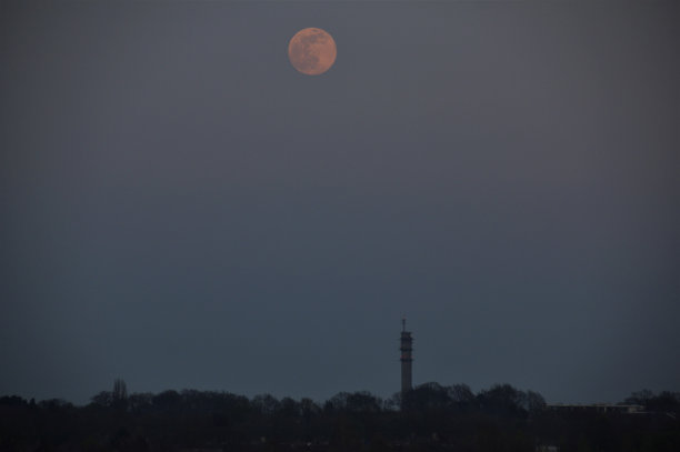 夕阳落日西沉