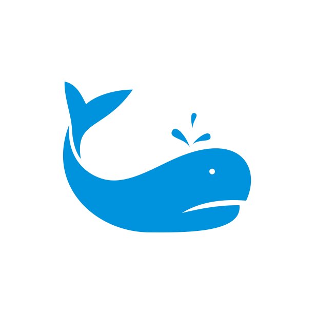 简洁鱼logo