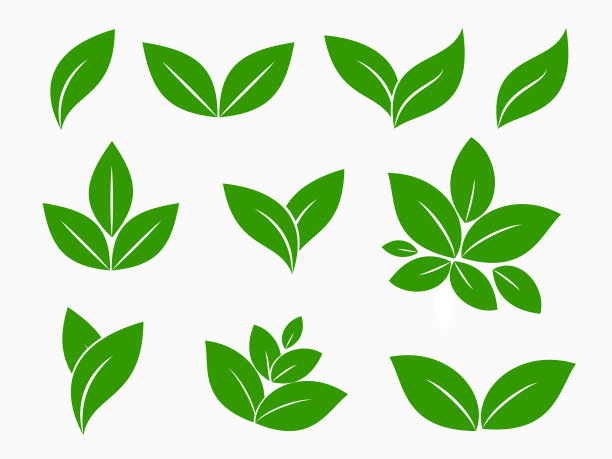 绿色天然有机,logo设计