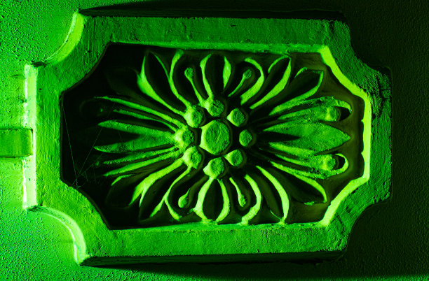 雕塑花纹