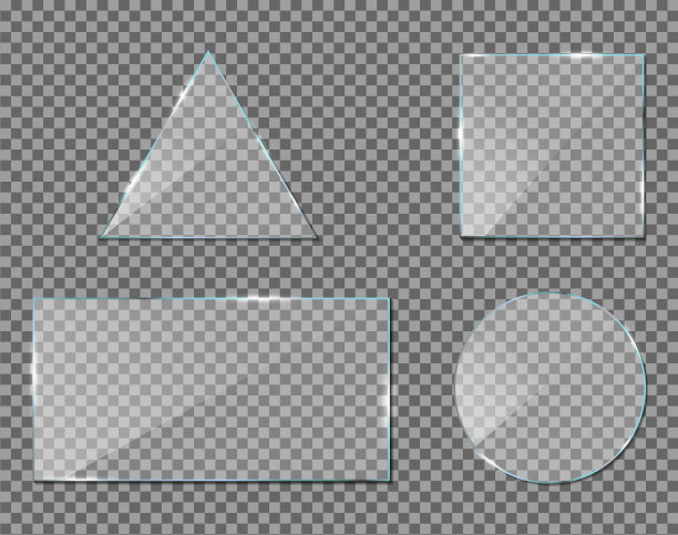 玻璃材质方块矩形圆圈