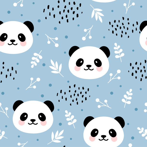 熊猫和雪人