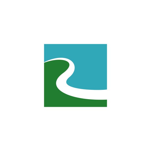 字母r净水环保logo设计