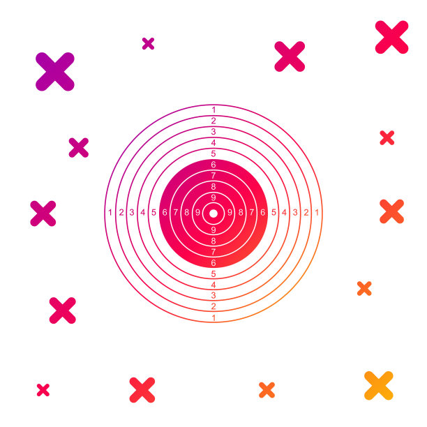 射击用靶纸