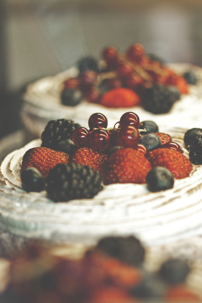 草莓奶油蛋糕,蛋糕,甜品