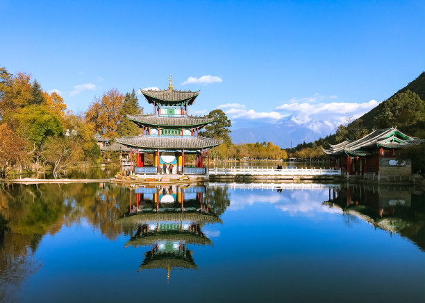 玉龙雪山风景