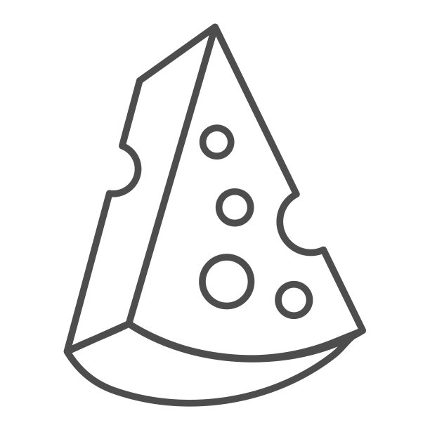 奶酪美食餐饮logo