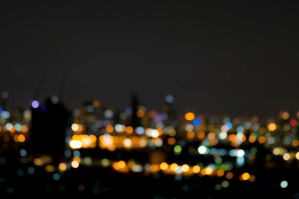 创意摄影城市夜景