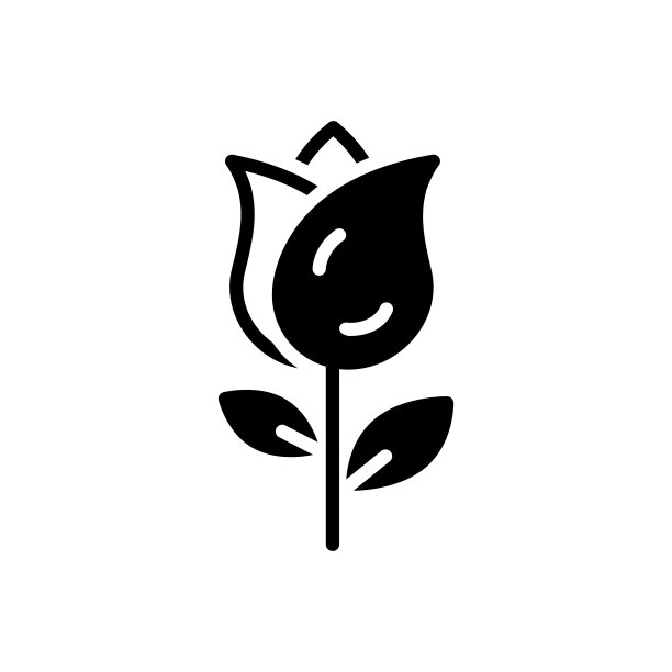 花蕾,花朵,logo设计