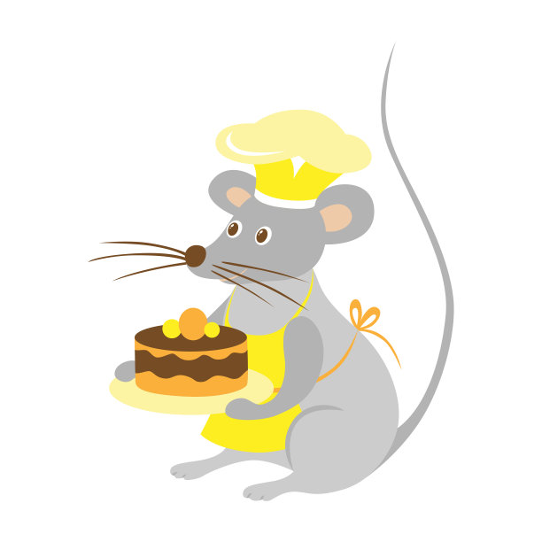 老鼠卡通形象设计