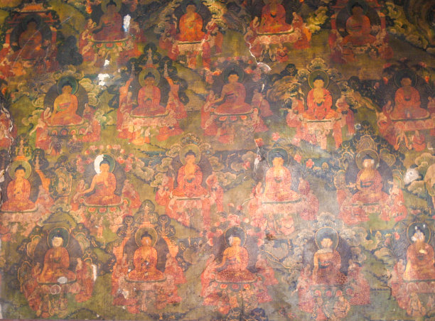 西藏背景板