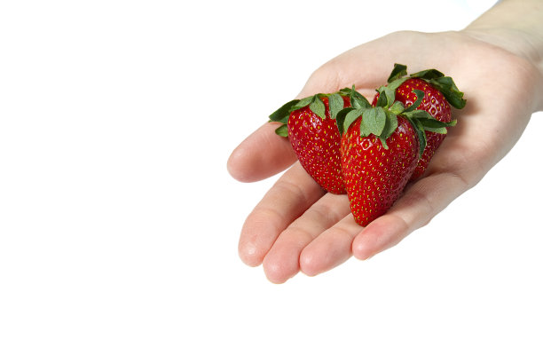 草莓素材 新鲜草莓 草莓特写