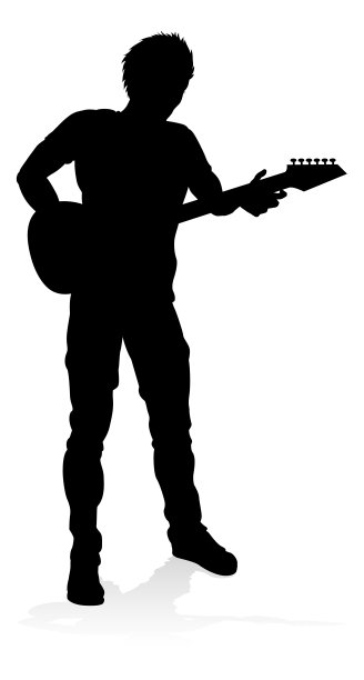 吉他手logo