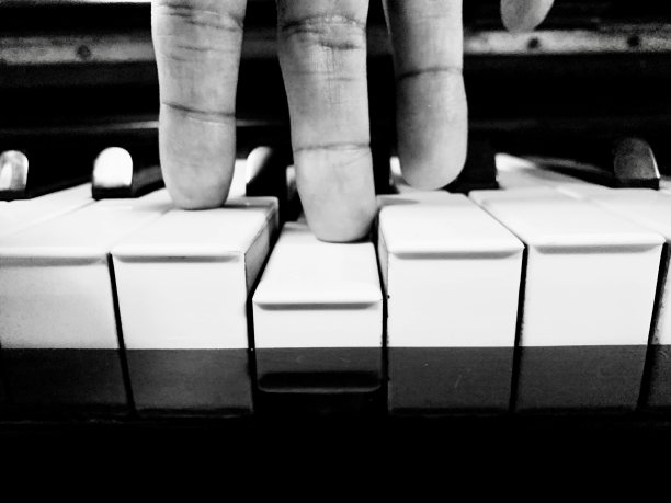 在弹钢琴的女人