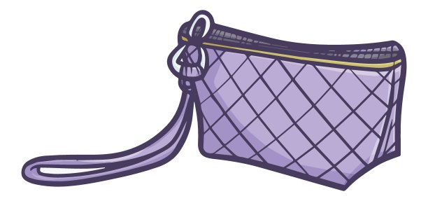 紫色手提袋