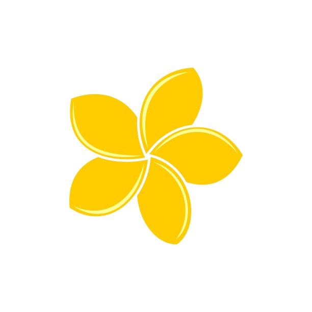 花卉标志花瓣logo