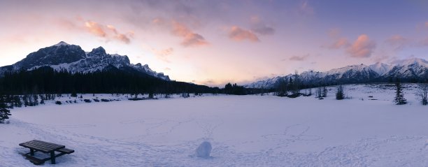 冬天雪人