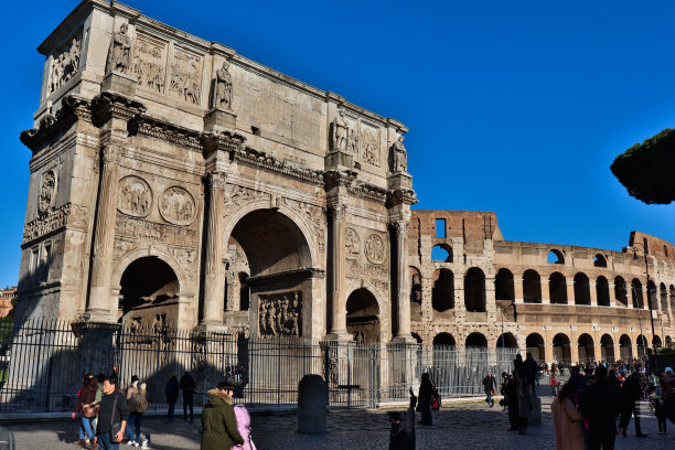 罗马柱欧式拱门