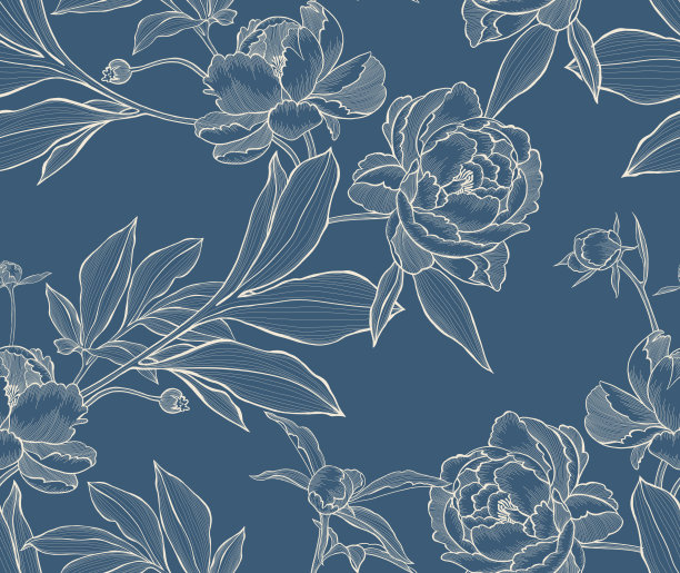 织物图案四方连续图