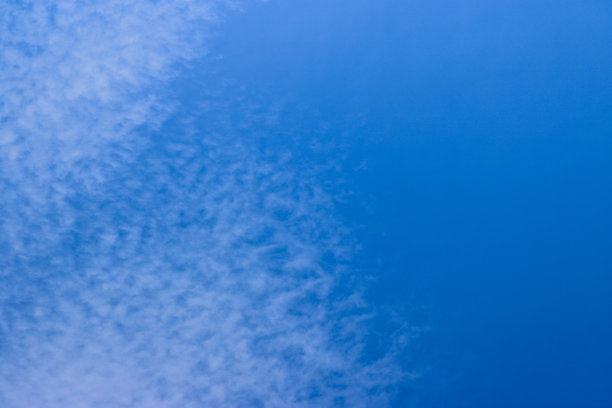 蓝天白云的纹理（高积云）