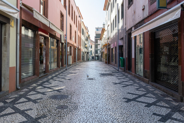 鹅卵石路,路面,马路