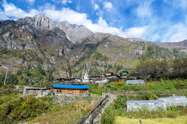 西藏山顶景区