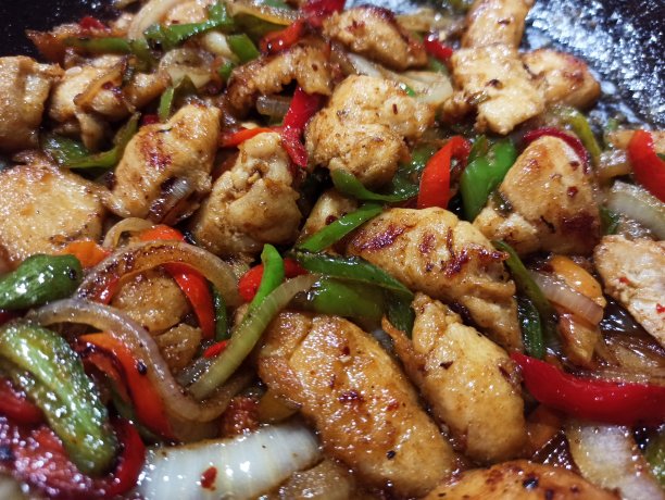 黑椒牛肉三明治