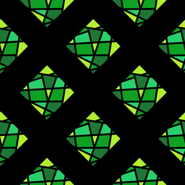 抽象绿格子布纹