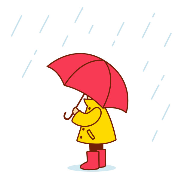 卡通儿童雨伞
