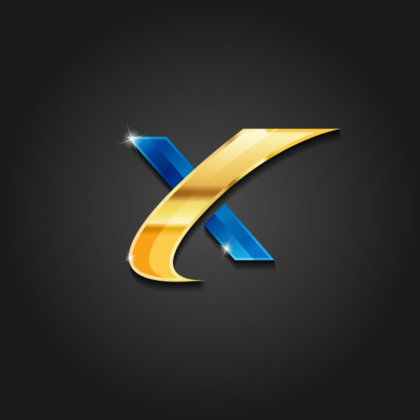 字母x设计logo
