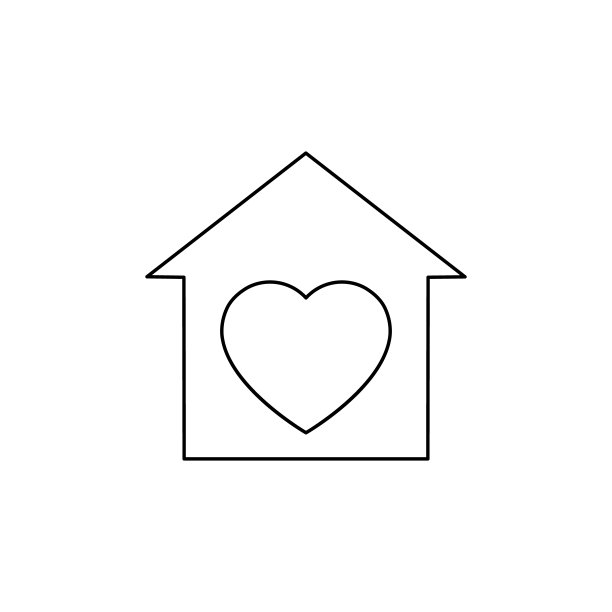 爱心logo人物标志